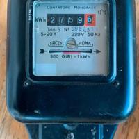 contatore sacet roma elettrico