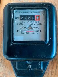 contatore sacet roma elettrico