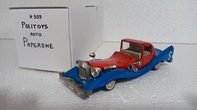 Polistil auto zio Paperone