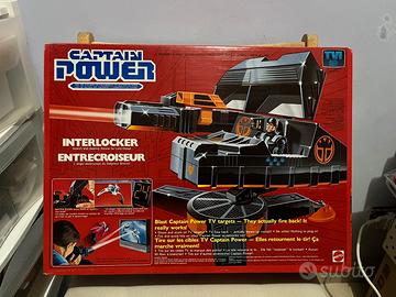 Captain Power Interlocker mattel 1987 nuovo
