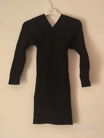 Abito nero manica lunga