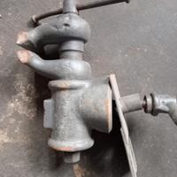 vecchia grande morsa da banco per collezione 29 kg