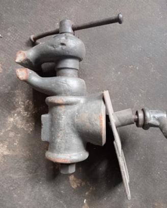 vecchia grande morsa da banco per collezione 29 kg