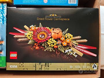 Centrotavola fiori secchi 10314 Lego icons