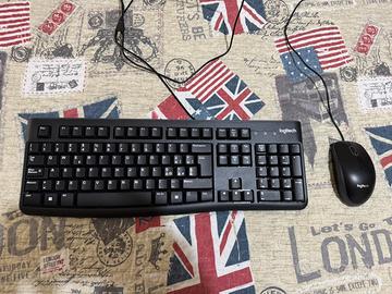 Tastiera e mouse Logitech originali
