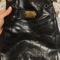 BORSA A SECCHIELLO IN PELLE