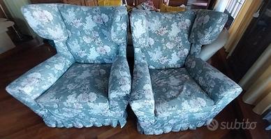 2 poltrone vintage a orecchie/ Bergamo  inglese
