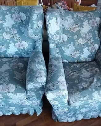 2 poltrone vintage a orecchie/ Bergamo  inglese