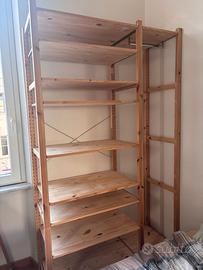 Sistema scaffali IKEA IVAR in pino – 3 sezioni (co