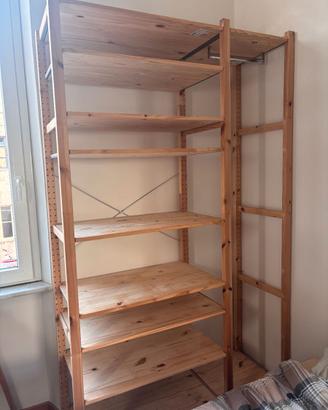 Sistema scaffali IKEA IVAR in pino – 3 sezioni (co