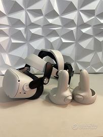 Meta Quest 2 128 GB Visore realta Virtuale oculus