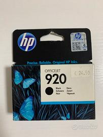 HP 920 bk nero nuova originale CD971AE