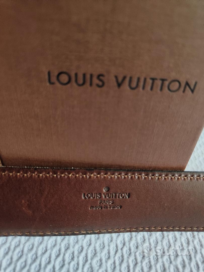 Cintura louis vuitton bianca-fibbia oro - Abbigliamento e Accessori In  vendita a Modena