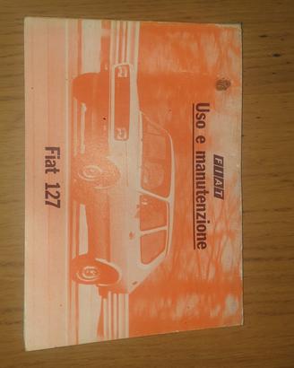 Libretto uso e manutenzione FIAT 127