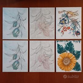 Piastrelle decorative ceramica 20x25