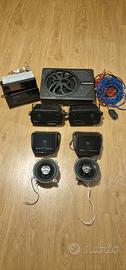 Impianto stereo camper auto
