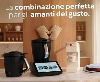 Bimby tm7 con doppio boccale e macchina illy caffè