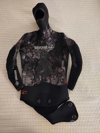 Giacca muta usata Beuchat Trigoblack 5 mm