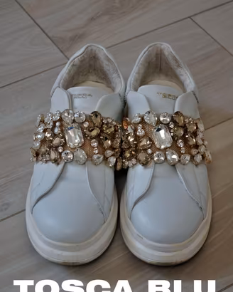 Sneakers / Scarpe da ginnastica Tosca Blu bianche
