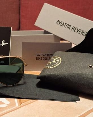 Occhiali da sole da uomo RayBan Aviator Reverse