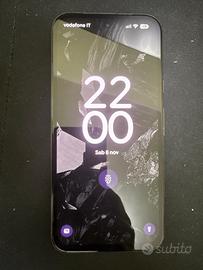 Google pixel 8a obsidian black in garanzia 128gb