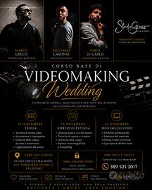 Corso base video making Wedding - Palermo