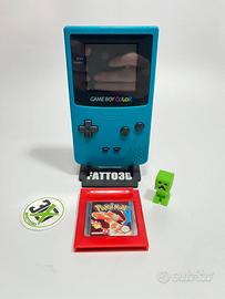 Game Boy Color Teal Azzurro – Pokemon Rosso