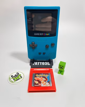 Game Boy Color Teal Azzurro – Pokemon Rosso