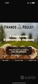 Sacco Pellet 15 kg 5,30 + 20,00 consegna per pedan