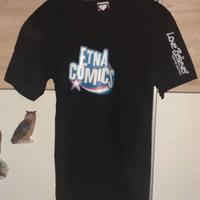 1 Maglietta fiera Etna comics logo vintage t shirt