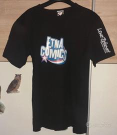 1 Maglietta fiera Etna comics logo vintage t shirt
