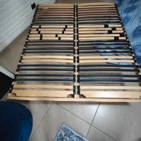 Rete ortopedica in faggio con doghe regolabili 