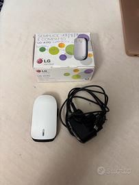 LG A179 cellulare pieghevole con scatola e carica