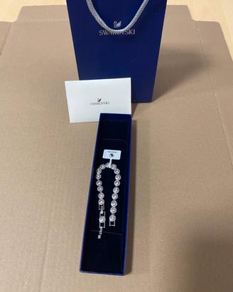 Bracciale Swarovski Una Angelic Argento - NUOVO