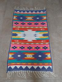 Tappeto etnico double face