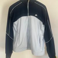 Giacca Tuta Nike Vintage Blu Navy Celeste L