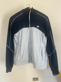 Giacca Tuta Nike Vintage Blu Navy Celeste L