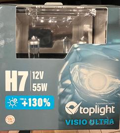 Lampadine H7 auto 12V 55W alta visibilità