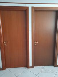 PORTE IN LEGNO CM 80 X 210 - MURO CM 10 - DX 