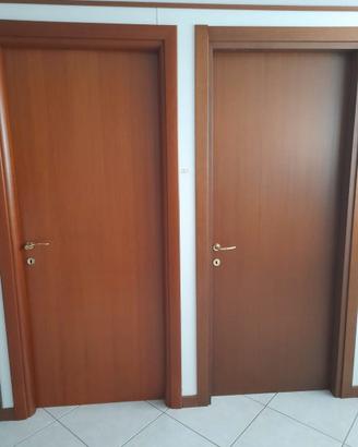 PORTE IN LEGNO CM 80 X 210 - MURO CM 10 - DX 