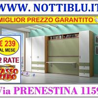 Letto a Castello 12 rate a TASSO ZERO