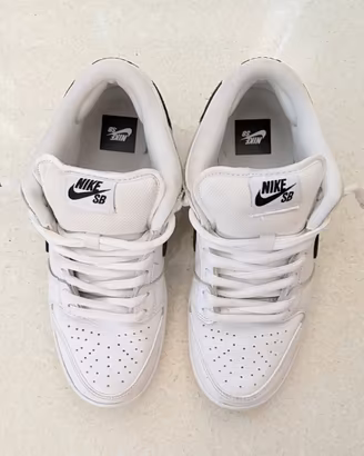 Nike bianche 42.5 in pelle - Nike SB Dunk Low Pro