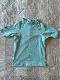 Decathlon Maglia anti-UV baby azzurra taglia 24-30