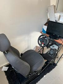 Postazione simulatore incluso Logitech G29