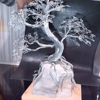 Bonsai su pietra fatto a mano