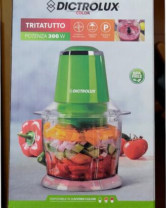 Tritatutto DICTROLUX 300 Watt 4 lame di acciaio