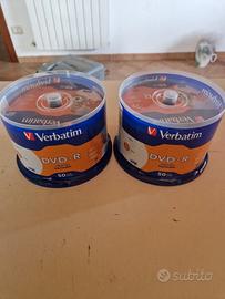 DVD-R Verbatin 2 campane 50 pz printable