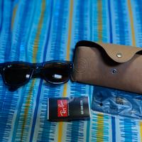 Ray-ban Mega Wayfarer Blu/trasparente Dimen. 51/21