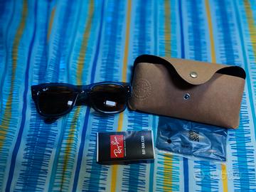 Ray-ban Mega Wayfarer Blu/trasparente Dimen. 51/21