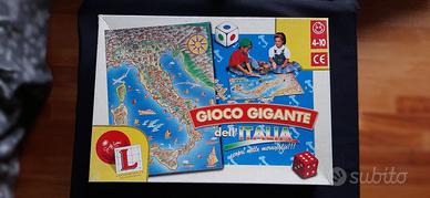 Gioco da tavolo gigante dell'Italia.Lisciani Gioch